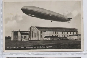 (KLj9147) RPPC, Friedrichshafen New airship hangar with LZ 127, Graf Zeppelin, - Picture 1 of 4