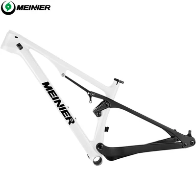 Full Suspension Mountain Bike Frame 29 inch Carbon XC Soft Tail Frame 148*12mm - Image 1 of 4