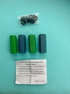 (4 Stück) Stift- oder Bleistiftgewicht | Handschreibhilfe für Kinder, ältere Menschen - Bild 1 von 5