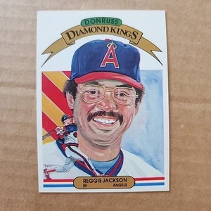 1983 Donruss - Diamond Kings #3 Reggie Jackson - Picture 1 of 2