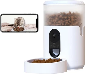 Alimentador automático para gatos Imou cámara 4 MP 4L alimentador automático para mascotas con IA seguimiento de mascotas - Imagen 1 de 11