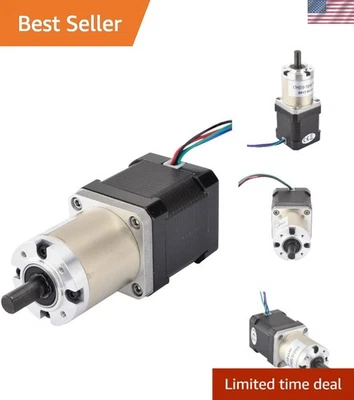 Stepper Motor Precision Gearbox Low Speed High Torque NEMA 17 DIY - Image 1 of 4