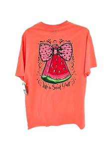 T-shirt donna Southern Y’all I’m A Southern Girl grafica arancione pesca grande - Foto 1 di 7