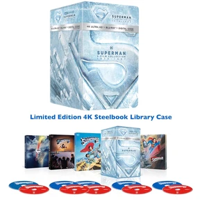 🪐SUPERMAN 5-Film 4K Collection Limited Edition Steelbook Library Case🪐PRESALE - Bild 1 von 9