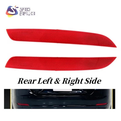 Красный отражатель заднего бампера L&R для BMW F30 3-Series 328i 335i 320i 63147301188 - Изображение 1 из 4