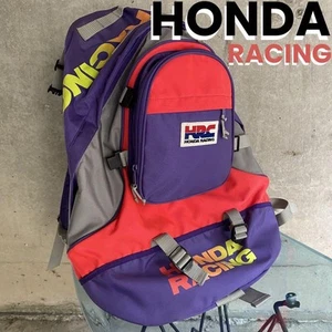 Honda Racing Hrc Backpack Rucksack Motorcycle Car - Picture 1 of 18