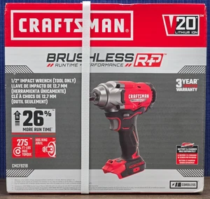 Craftsman CMCF921B V20 Lithium-Ion Brushless 1/2" Impact Wrench (Tool Only) - Picture 1 of 6
