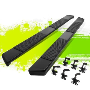 5.5" Flat Style Matte Step Nerf Bar Running Boards for Ram 1500 Quad Cab 19-22 - Picture 1 of 6