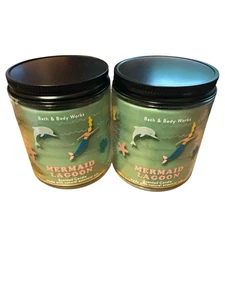 Bath & Body Works Mermaid Lagoon Candele 1 stoppino (Confezione da 2) - Foto 1 di 2