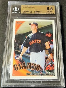2010 Topps Buster Posey Rookie RC #2 Giants BGS 9.5 - Picture 1 of 2
