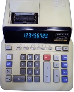 Sharp EL2607R Desktop Calculator - Picture 1 of 10