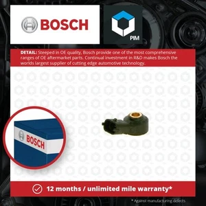 Knock Sensor fits ALFA ROMEO Bosch 55187820 68070745AA Top Quality Guaranteed - Picture 1 of 9