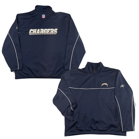 2000’s NFL Reebok Los Angeles Chargers Full Zip Size 2XL Jacket Cover