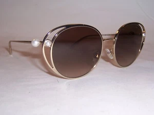NEW JIMMY CHOO SUNGLASSES JC 4003HB 300613 GOLD/BROWN GRADIENT 53mm AUTHENTIC - Picture 1 of 8