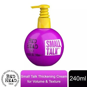 Crema energizante espesante para cabello fino Bed Head by TIGI Small Talk 240 ml - Imagen 1 de 9