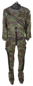 Traje de supervivencia original del ejército británico GB INMERSIÓN DPM CON GRIETAS USADO - Imagen 1 de 2