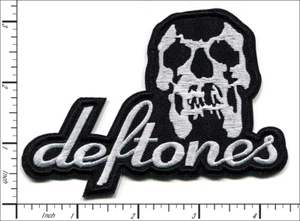 24 Piezas Bordado Hierro en Parches DEFTONES CALAVERA 110x70mm AP025dF1 - Imagen 1 de 2