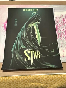Matt Ryan Tobin Scream Stab Movie Print Poster Ghost face Horrorhound RARE - Bild 1 von 2
