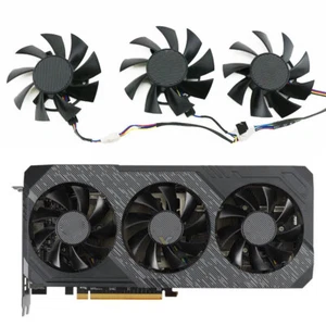 75mm For ASUS RX5700/RX5700 XT TUF Graphics Card Cooling fan FD8015U12S 7Pin - Picture 1 of 8