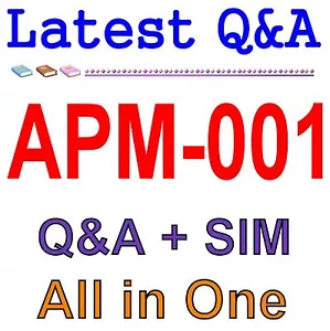 GAQM Associate in Project Management (APM) APM-001 Exam Q&A+SIM - Imagen 1 de 1