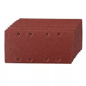 Gancio e passante, levigatrice, fogli abrasivi perforati 10 pezzi. 93 x 190 mm scegli la tua grana - Foto 1 di 6