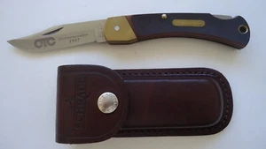 SCHRADE USA 6OT OLD TIMER GOLDEN BEAR FOLDING LOCKBACK KNIFE - Picture 1 of 15