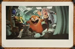 Hoppers Disney Pixar 2026 Movie Print Lithograph D23 Exclusive 11”x17” - Picture 1 of 1