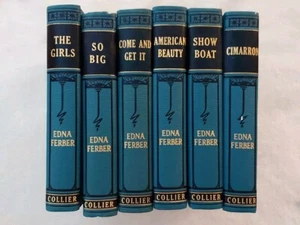 LOT ~ 6 Edna Ferber Books HC ~  P. F. Collier & Son Corp. ~ 1920's VTG / Antique - Picture 1 of 18