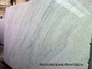 Hartgestein Imperial White Küchenarbeitsplatte Granitplatte Buffetplatte Küche - Bild 1 von 5
