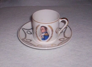 Limoges France Edite Par Gout De Ville Napoleon Josephine Demitasse Cup - Picture 1 of 3