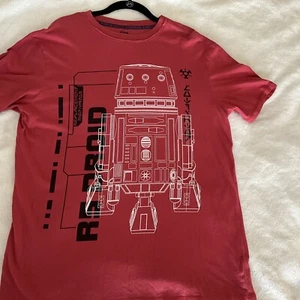 Disney Parks Star Wars Galaxy’s Edge Droid Depot R5 Droid T-Shirt Unisex Medium - Photo 1/10