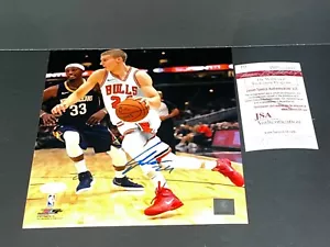 Lauri Markkanen Chicago Bulls Autographed Signed 8x10 JSA WITNESS COA _ - Picture 1 of 1