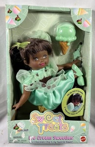 MATTEL 2001 SWEET TREATS ICE CREAM SWEETIES MINT CHOCOLATE CHIP PUPPE DOLL - Bild 1 von 6