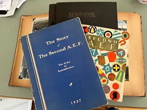 1927 WWI 2nd AEF US Army soldier Convention Scrapbooks Paris Venice England - Picture 1 of 11