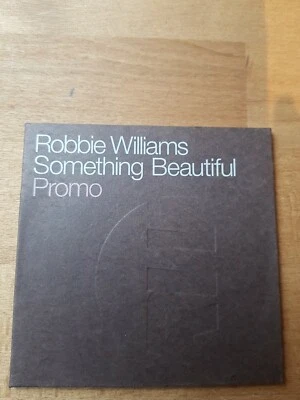 Robbie Williams ‎– Something Beautiful Promo CD NEU - Bild 1 von 2