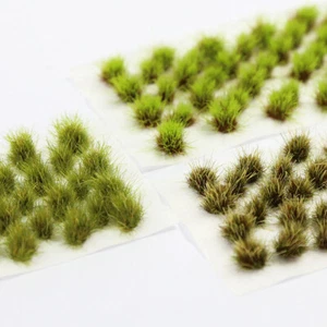 Miniature Irregular Grass Cluster Grass Tufts for Wargame Model Military Scene - Picture 1 of 15