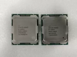MATCHED PAIR Intel Xeon E5-2620 V4 2.10 GHz 8 Core CPU Processor SR2R6 - Picture 1 of 2