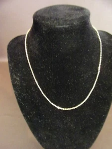 Gold Tone Fashion Necklace 16" Length - Picture 1 of 3