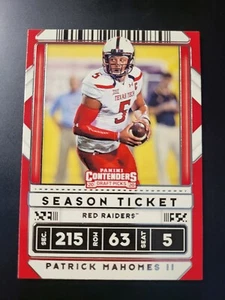 2020 Contenders Draft Patrick Mahomes II Karte #1 - Bild 1 von 2