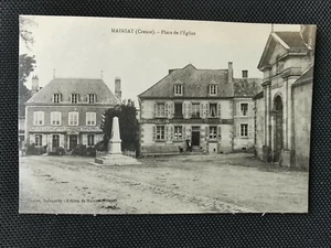 CPA 23 MAINSAT - Place de l'Eglise - Imagen 1 de 2