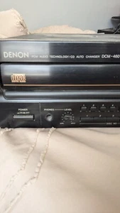 Denon Model 5 Disc CD Changer DCM-460 - Picture 1 of 4