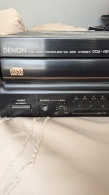 Denon Model 5 Disc CD Changer DCM-460 - Image 1 of 4