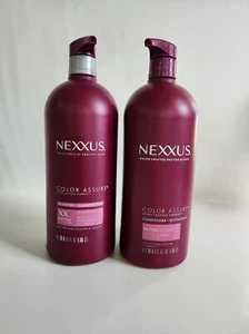 Nexxus Color Assure Shampoo & Conditioner Elastin Protein and Quinoa 33.8oz Each - Picture 1 of 8