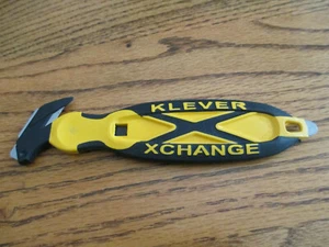Klever Xchange gelb Sicherheits-Box-Cutter - Bild 1 von 4