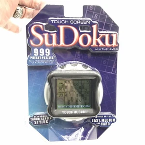 Excalibur Sudoku Touch Screen Game Multi-Player Stylus Handheld Electronic *NIP* - Picture 1 of 9
