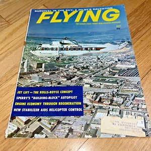 July 1952 FLYING Aviation Magazine SIKORSKY S-1L Helicopter - Picture 1 of 14