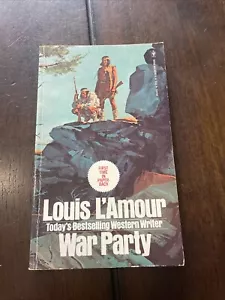 War Party Paperback Book 1975 by Louis L'Amour - Picture 1 of 6