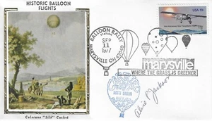 Balloon Rally Historic Flights Dotti Darlin Marysville USA Colorano Silk 1977 - Picture 1 of 1