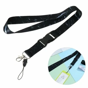 Neck Key Chain Lanyard Hang Tag Hanging Neck Mobile Phone Straps Marble Texture - Zdjęcie 1 z 15