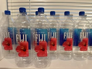 Lote De 12 Botellas De Plástico Agua Artesiana Natural VACÍAS FIJI, 1.5 Litros Para Reutilizar - Imagen 1 de 15